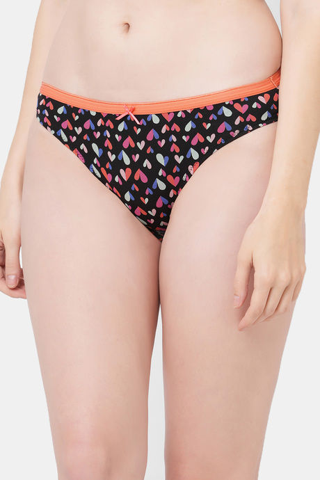Soie Medium Rise Half Coverage Bikini Panty (Pack of 6) - Multicolor — image 2